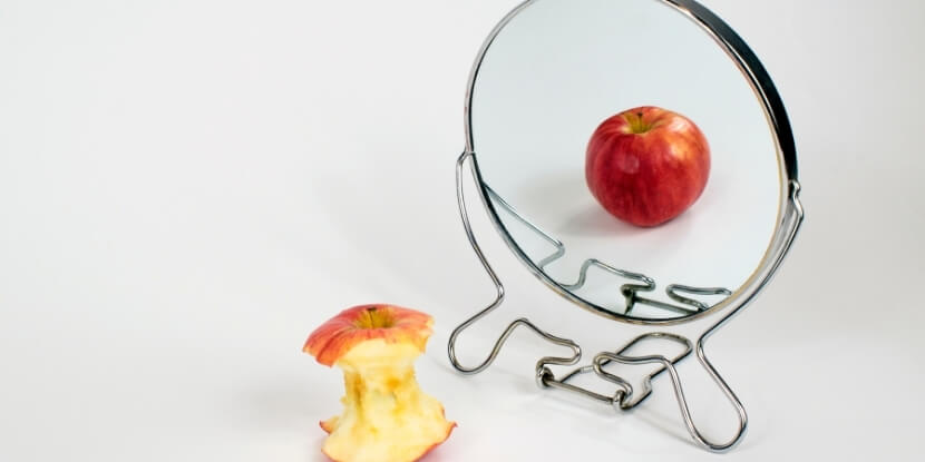 Огрызок-яблока-и-зеркало-курс-расстройства-пищевого-поведения-Академия-Wekllness-Consulting